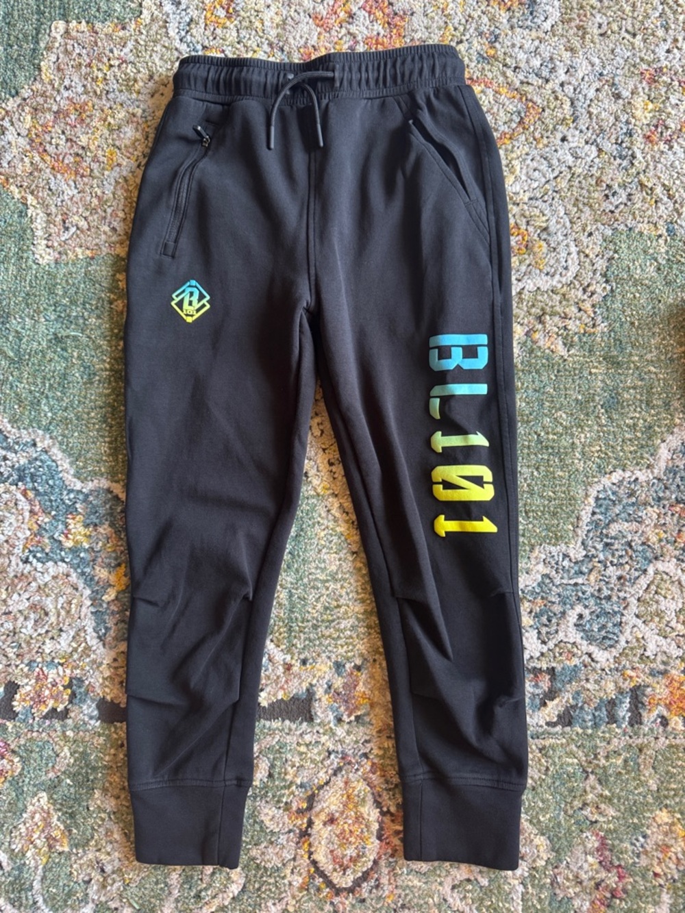 BASEBALL LIFESTYLE 101 DIAMOND RELAXED FIT BOYS JOGGERS SWEATPANTS IN SZ YS!